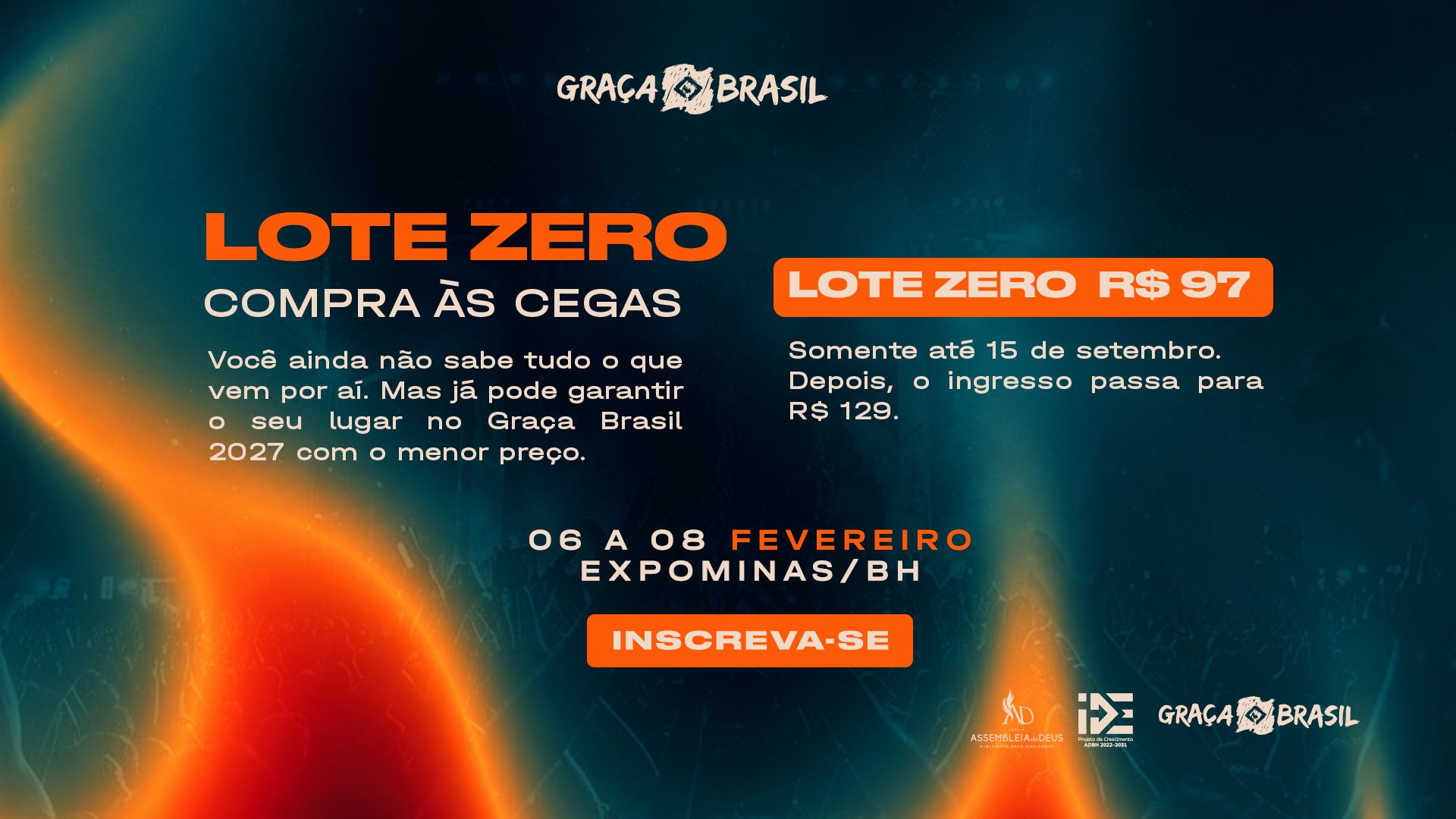 Banner do evento